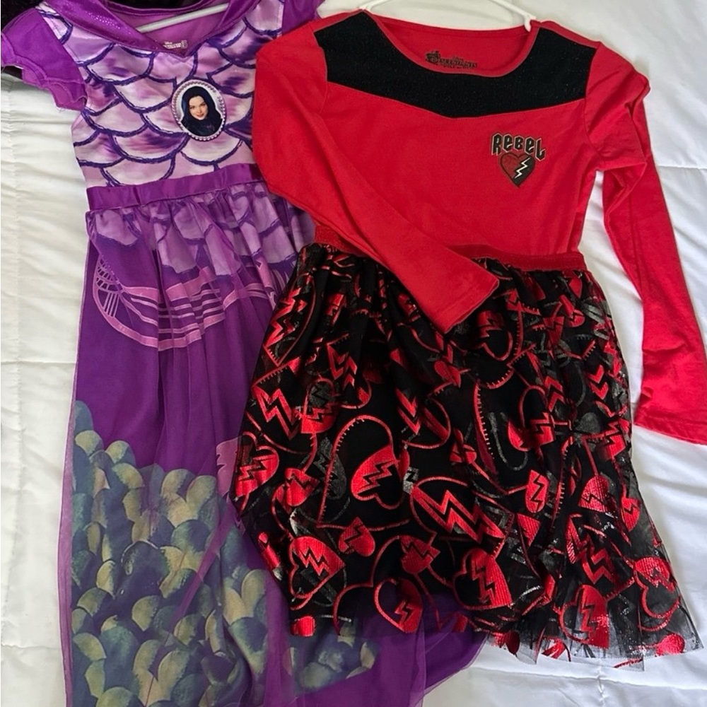 Descendants Dress Bundle Red and Mal